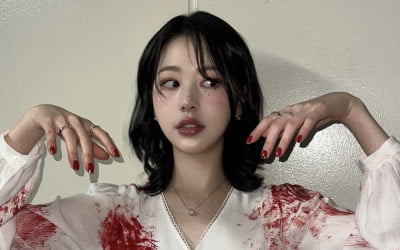 '장원영 언니' 장다아, 순백 드레스에 피칠갑 소름…너무 무서워