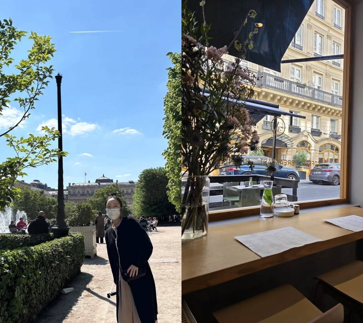 배우 문지인이 여행 사진을 공개했다. / 사진=문지인 SNS