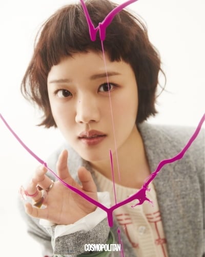 김향기, 앞머리가 어디까지 올라가는 거에요