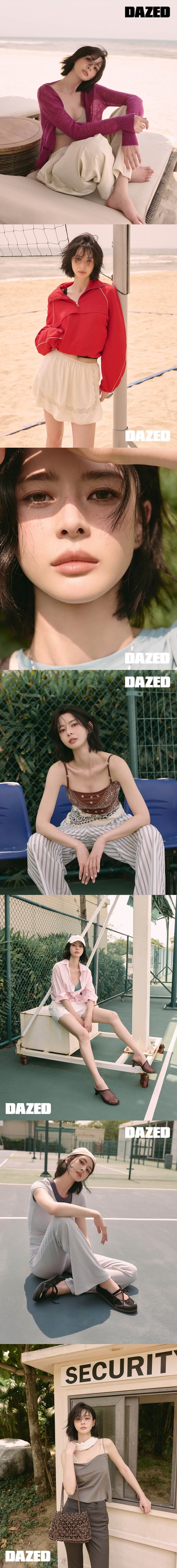 배우 권나라가 해외에서 화보 촬영을 진행했다./사진제공=데이즈드