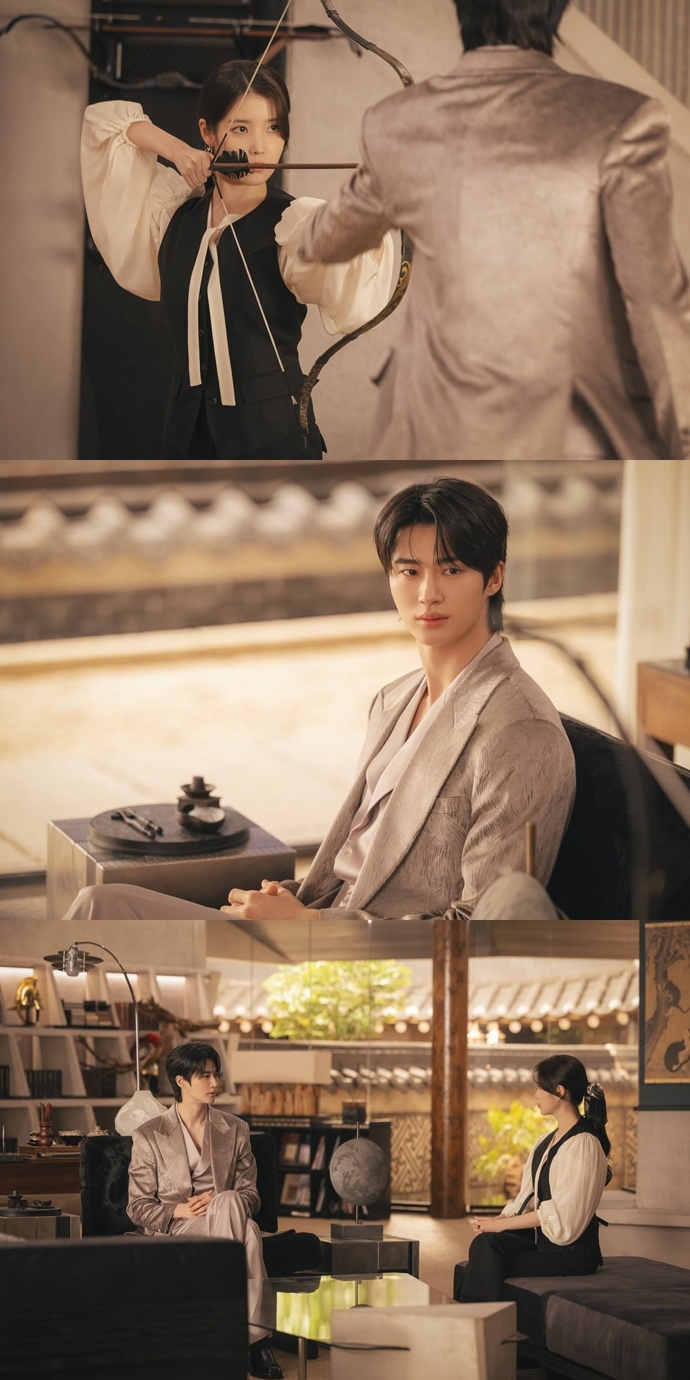 아이유와 변우석이 처음으로 사랑싸움을 벌인다./사진제공=MBC