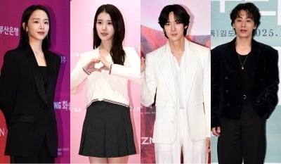 신혜선 참전 속…굳건한 아이유, 추락하는 유연석, 엇갈리는 구교환 '주말극 4파전' [TEN스타필드]