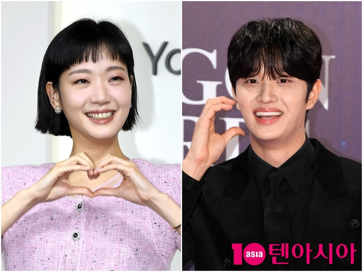 배우 김고은과 김재원이 각 공식행사에 참석해 미소를 짓고 있다./사진=텐아시아DB