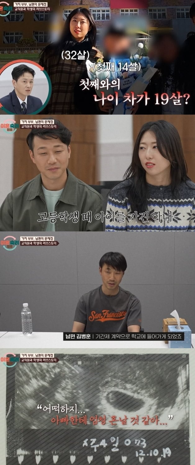 30대 계약직 직원 고 3 임신시켜…아내 "200일만 출산, 내 딸이면" 분노 ('이혼숙려캠프')