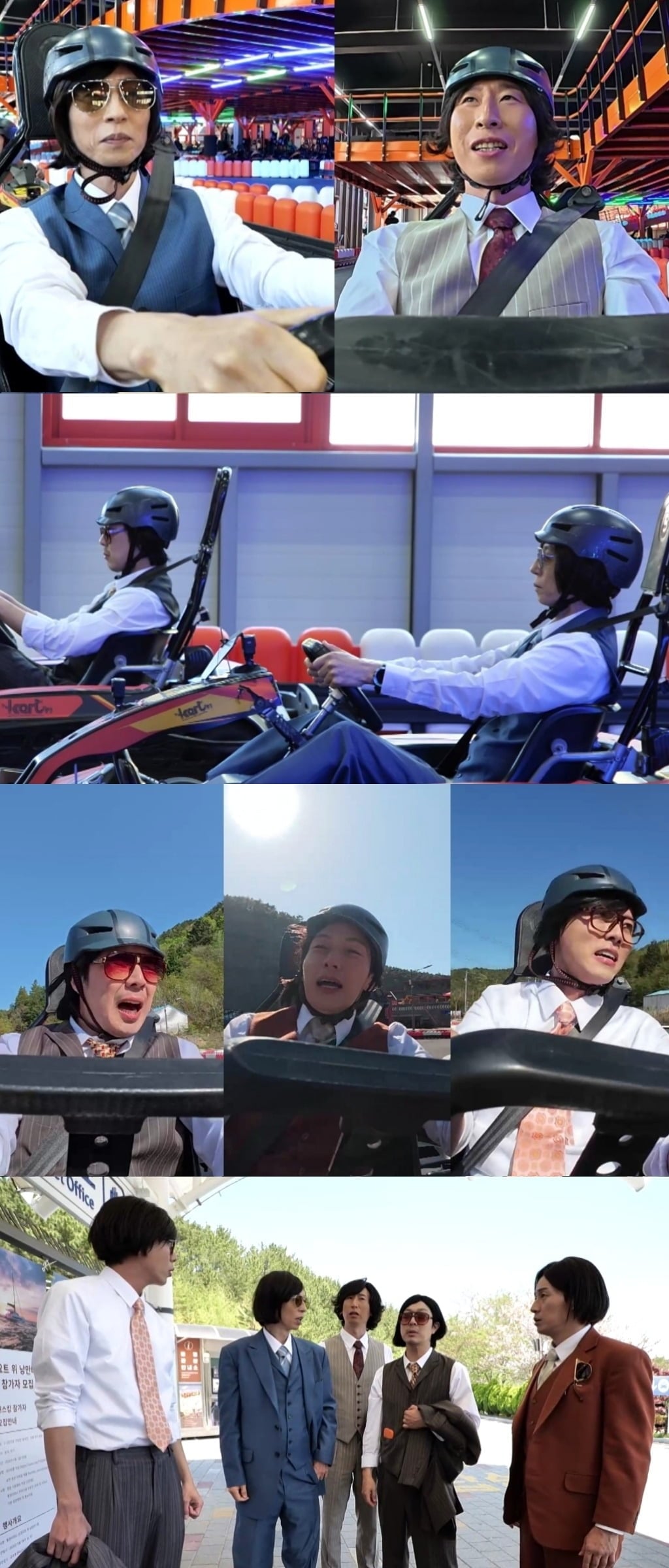 '돌아온 유마허' 유재석과 '진빼이(진짜) 카레이서' 양상국의 아드레날린 폭발 레이싱 대결이 펼쳐진다./사진제공=MBC