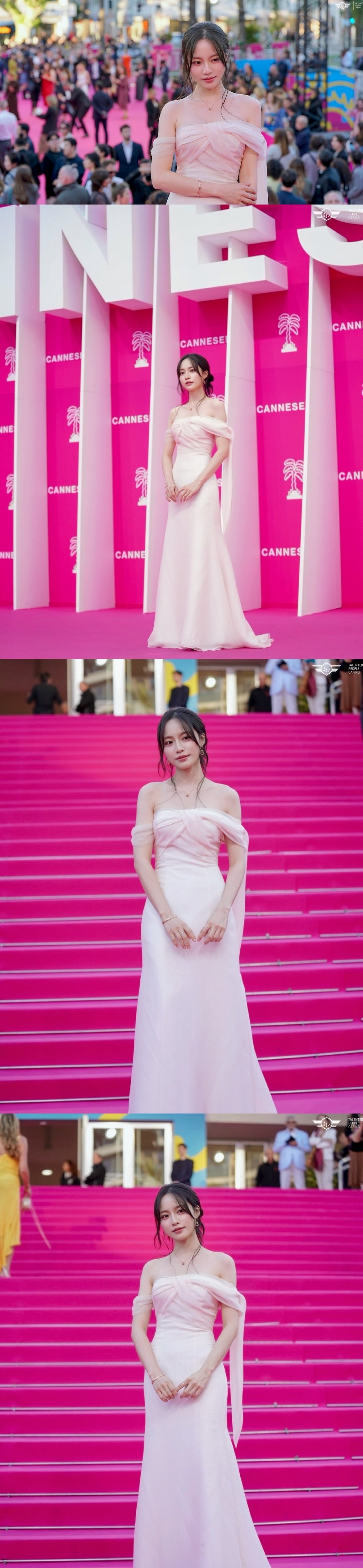 배우 배윤경이 '제9회 칸 국제 시리즈 페스티벌'을 화려하게 수놓았다./사진제공=프레인TPC