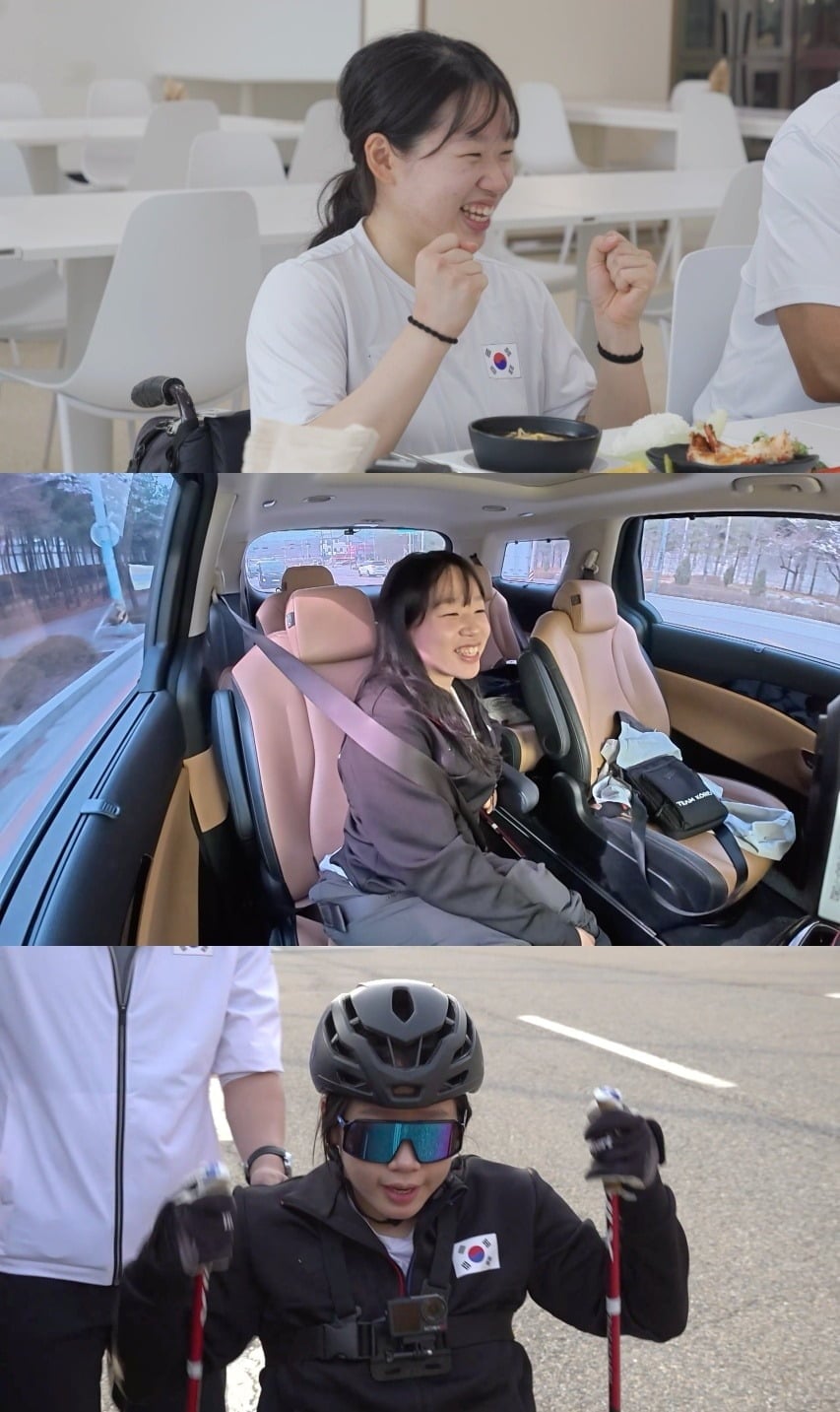 장애인 노르딕스키 국가대표 김윤지의 치열한 훈련 현장과 뭉클한 소망이 공개 됐다./사진제공=MBC