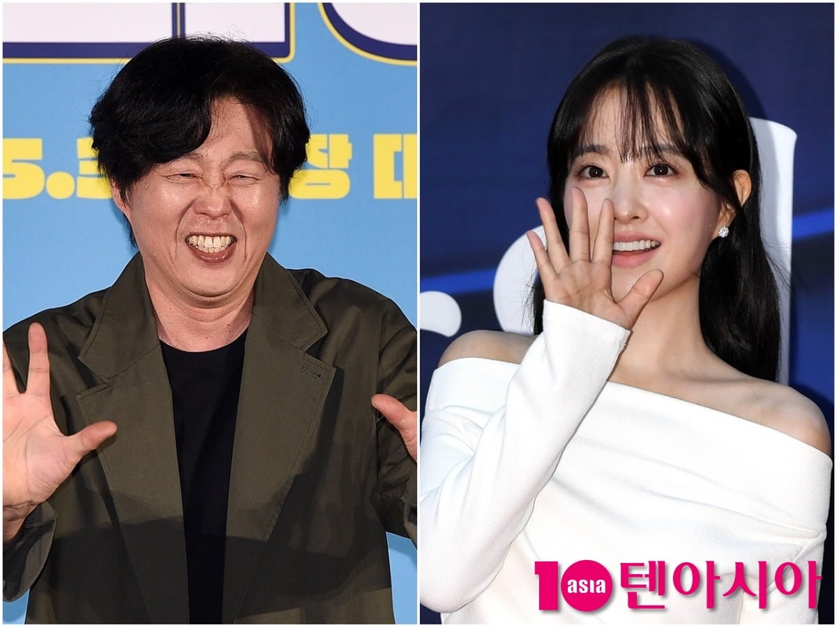 배우 김희원과 박보영이 각 공식 행사에 참석해 포즈를 취하고 있다./사진=텐아시아DB