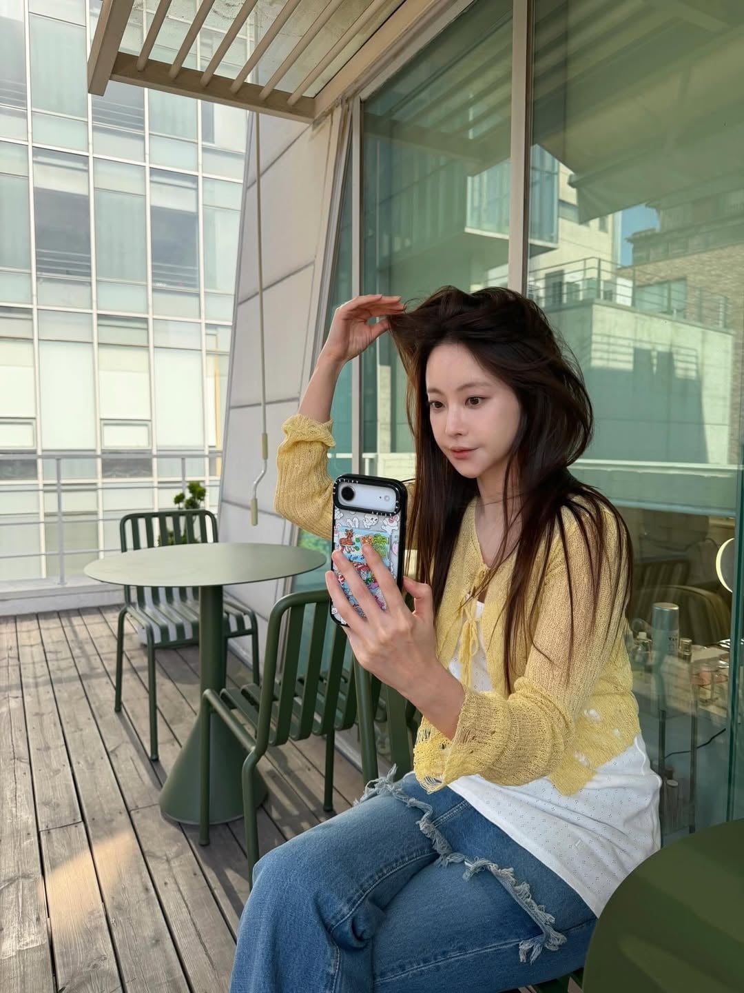 오연서, '담당 구역'에 행차했다…39세 안 믿기는 상큼 비주얼 