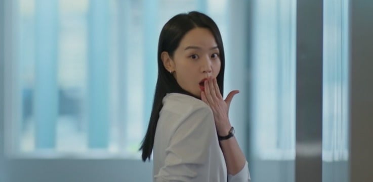 신혜선이 '은밀한 감사'에서 출중한 연기력을 입증했다./사진=tvN 방송 화면 캡처