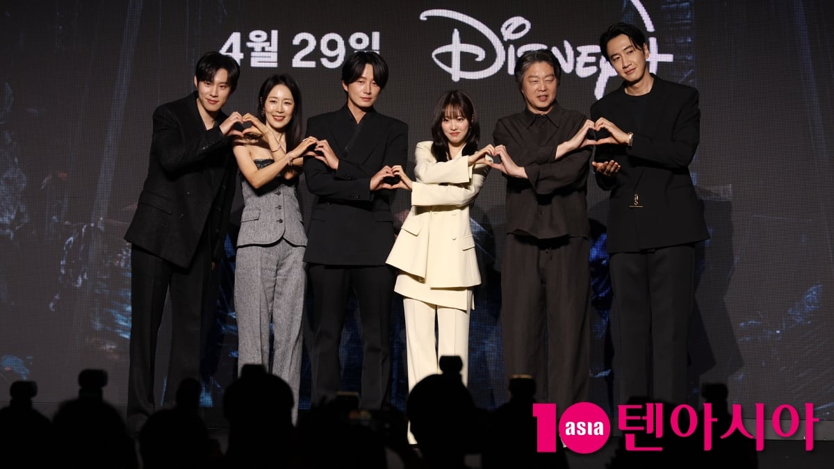 디즈니 + 오리지널 시리즈 '골드랜드' 제작발표회가 진행됐다. /텐아시아 DB