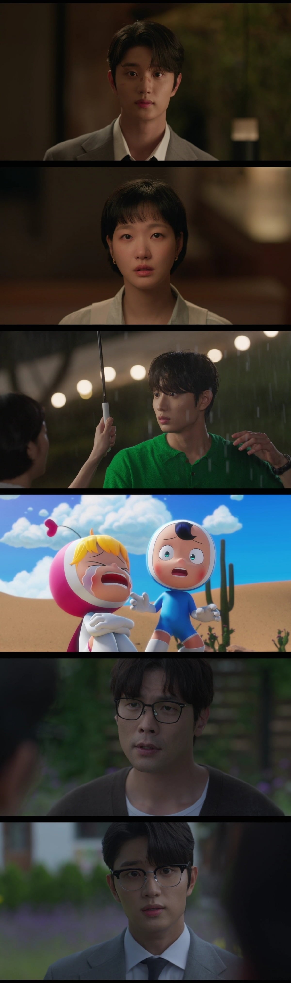  김재원이 김고은을 향한 마음을 뒤늦게 깨닫고 고백했다./사진=티빙, tvN 방송 화면 캡처