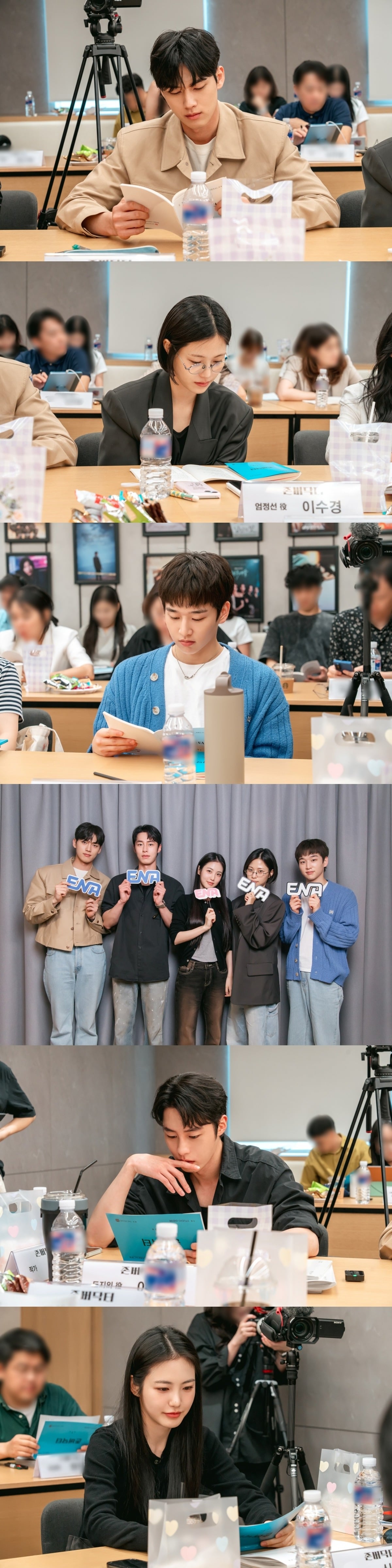 '닥터 섬보이' 이재욱, 신예은, 홍민기, 이수경, 김윤우가 행복을 처방할 메디컬 휴먼 로맨스의 탄생을 예고했다./사진제공=ENA