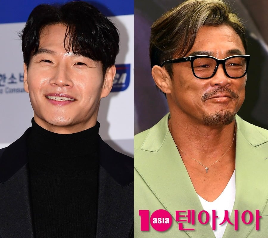 '상남자의 여행법 in 규슈'에 출연 중인 김종국과 추성훈 / 사진=텐아시아DB