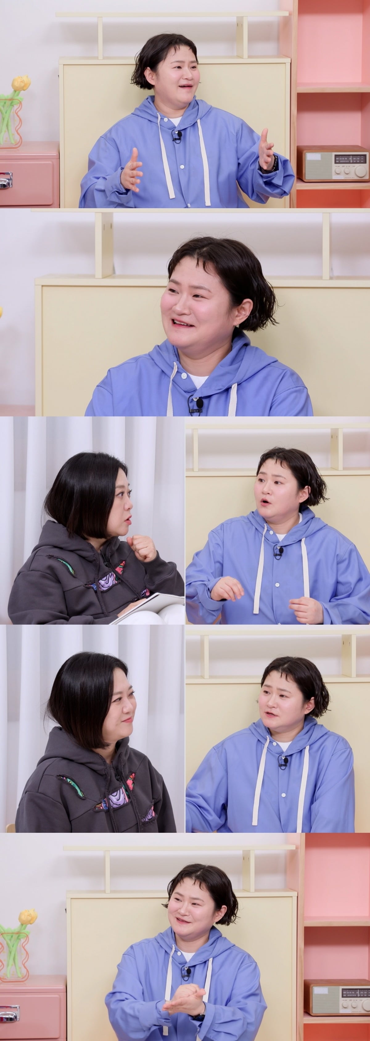 '8년 차 싱글' 김신영(42)이 전 남자친구 어머니와 여전히 연락을 이어가고 있는 근황을 공개한다./사진제공=KBS2