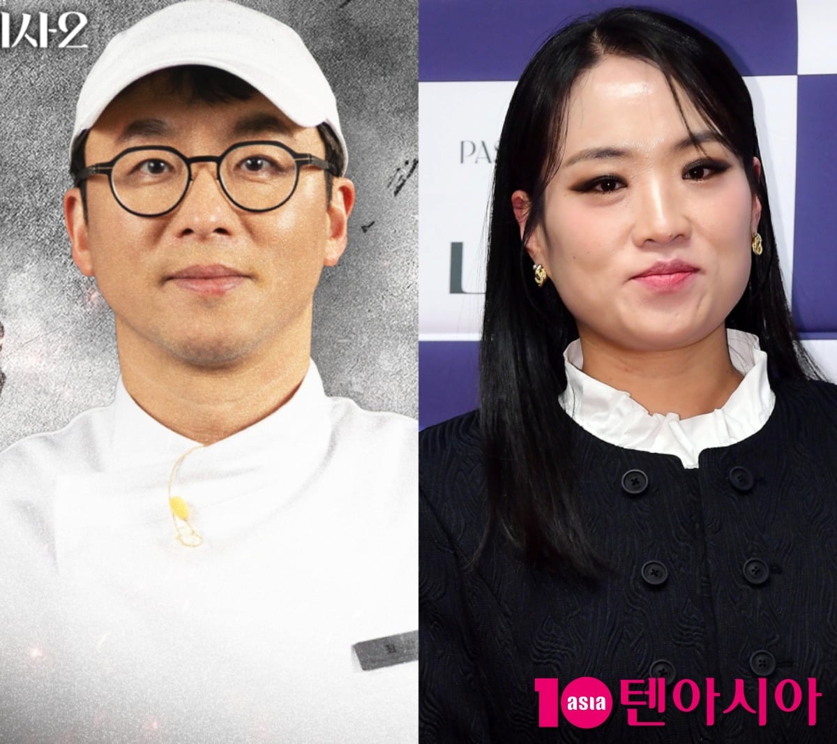 방송가에서 활발하게 활동 중인 최강록 셰프와 정지선 셰프 / 사진=텐플릭스, 텐아시아DB