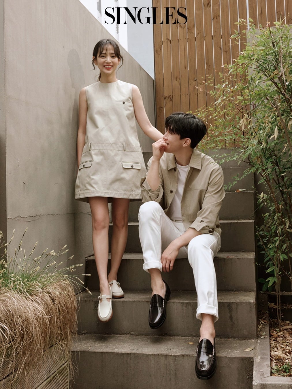 배우 김무열, 윤승아 부부의 '싱글즈' 화보가 공개됐다. / 사진제공=싱글즈