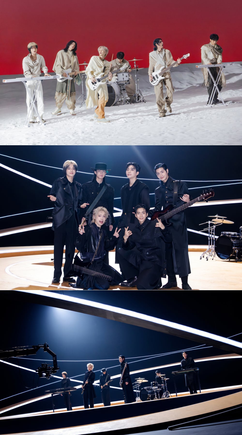 엑스디너리 히어로즈 미니 8집 비하인드 포토 / 사진 제공=JYP엔터테인먼트