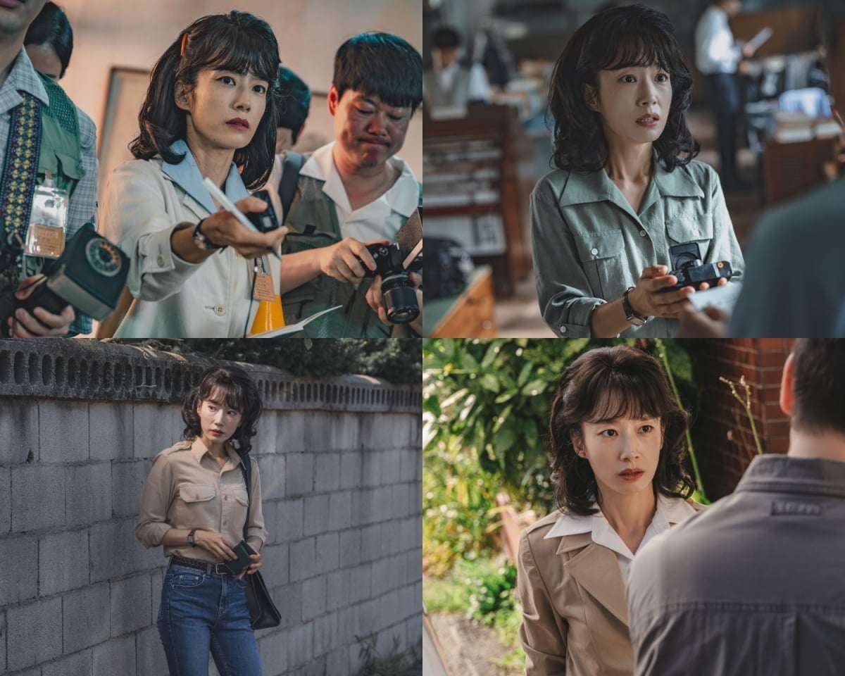 배우 곽선영이 휘몰아치는 전개 속 장르물에 최적화된 연기를 선보이고 있다. / 사진제공=ENA