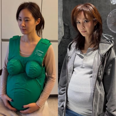 소녀시대 유리, 감쪽같은 만삭 D라인에 전과 후 '깜짝'