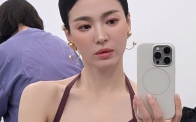 송혜교, 아랍 미녀인 줄…송충이 눈썹에 물 고일 쇄골까지