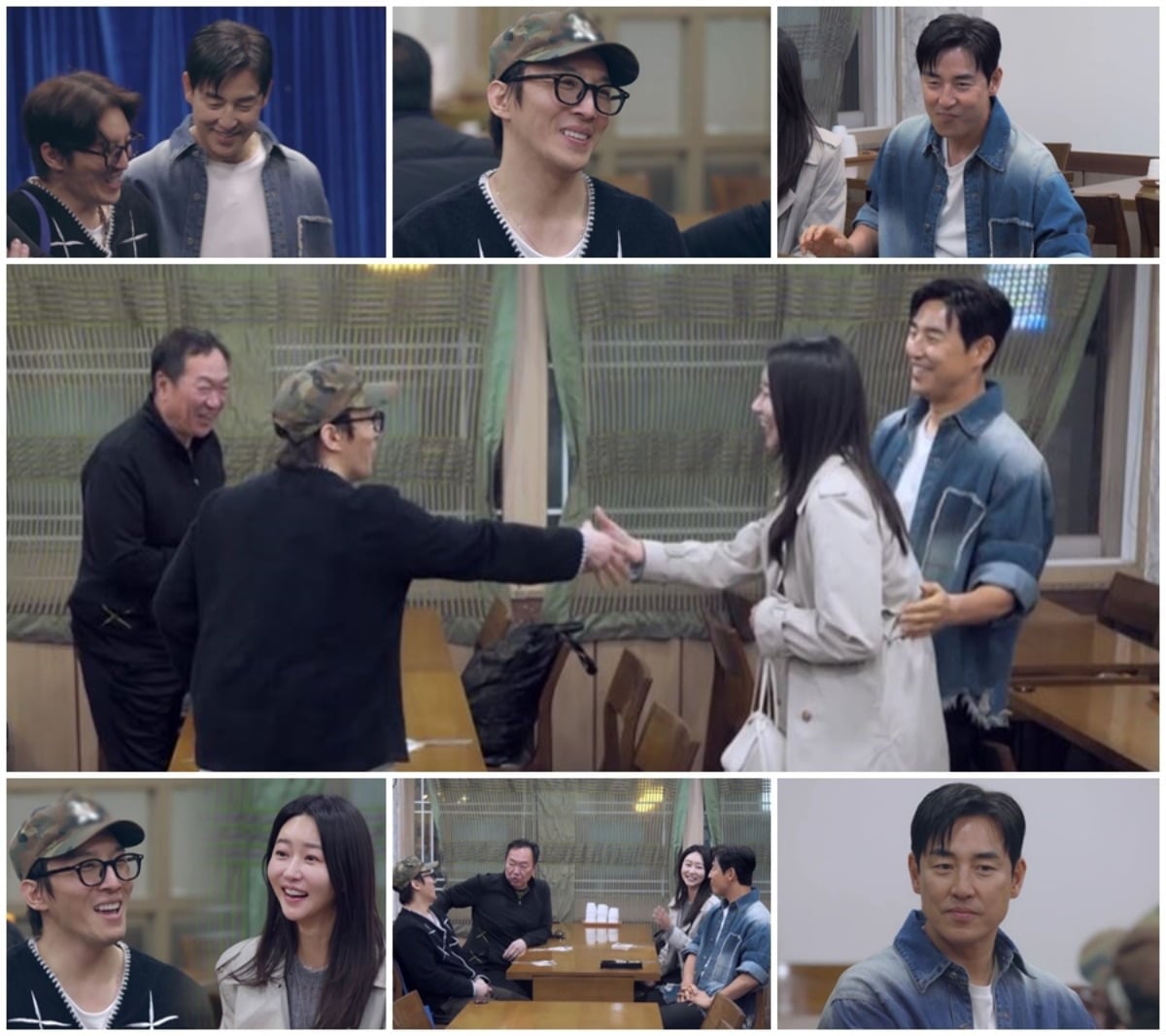 김성수가 현재 준비 중인 연극에 함께 출연하는 배우 박상면, 동현배와 저녁 식사를 하다가 박소윤을 깜짝 초대한다. / 사진제공=채널A '신랑수업2'