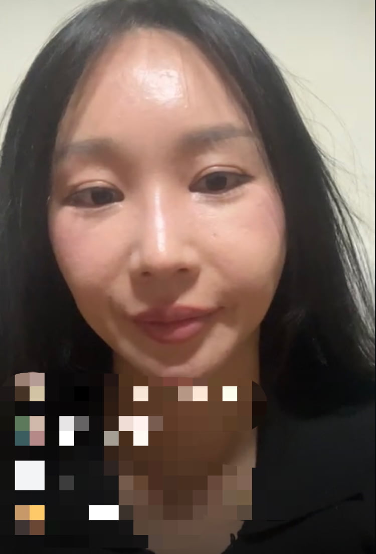 24기 옥순, 방송 때와는 다른 이미지…라방 속 비주얼 보니