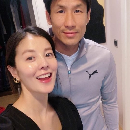  결혼 18년 차 김성은, 정조국 부부 / 사진=김성은 SNS