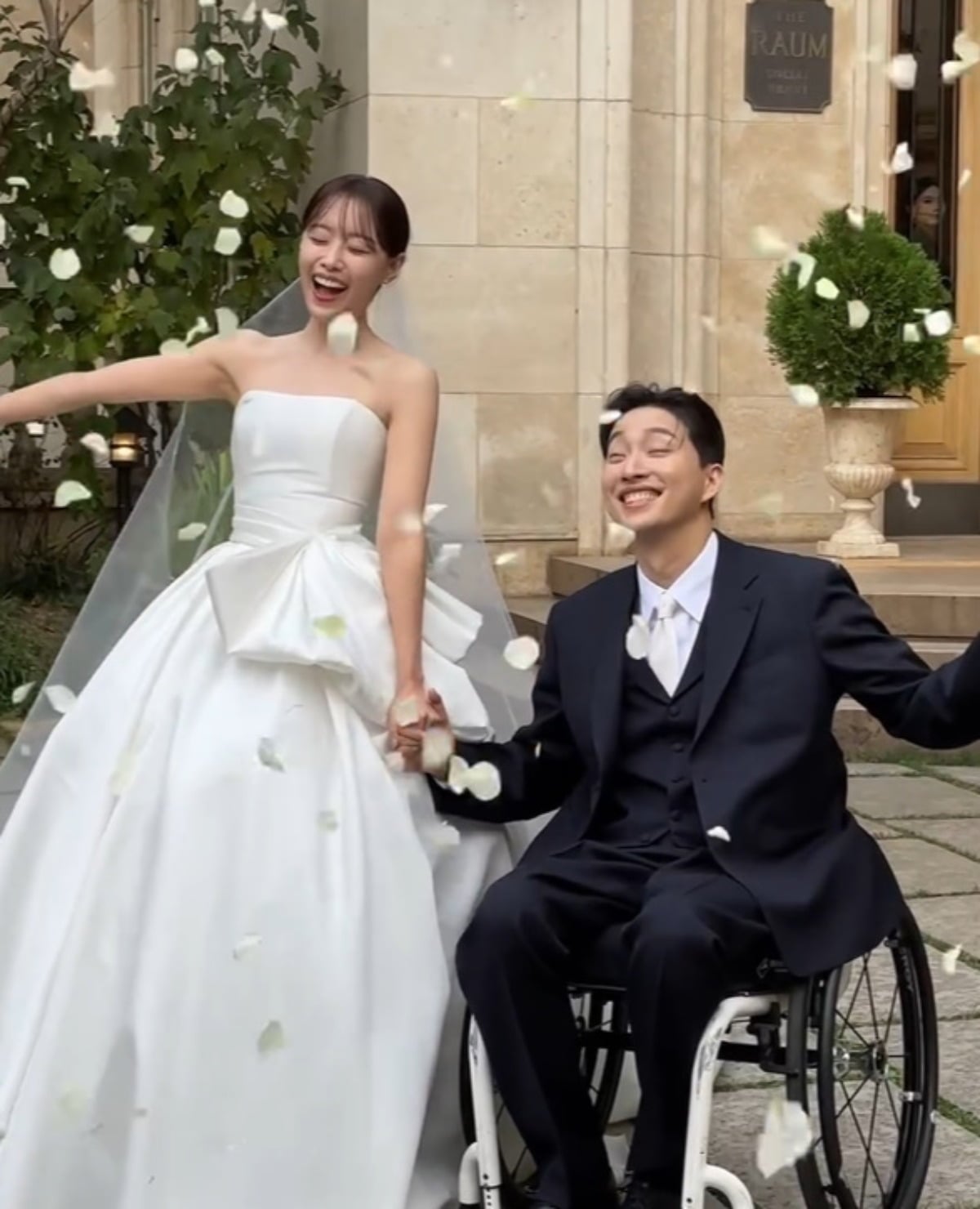 송지은-박위 결혼식/사진 = 송지은 인스타그램