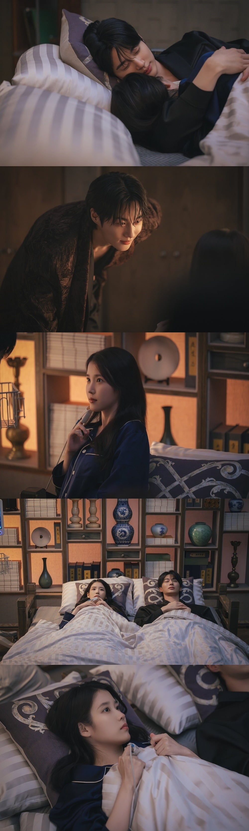 아이유와 변우석이 로맨틱한 첫날 밤을 보낸다./사진제공=MBC