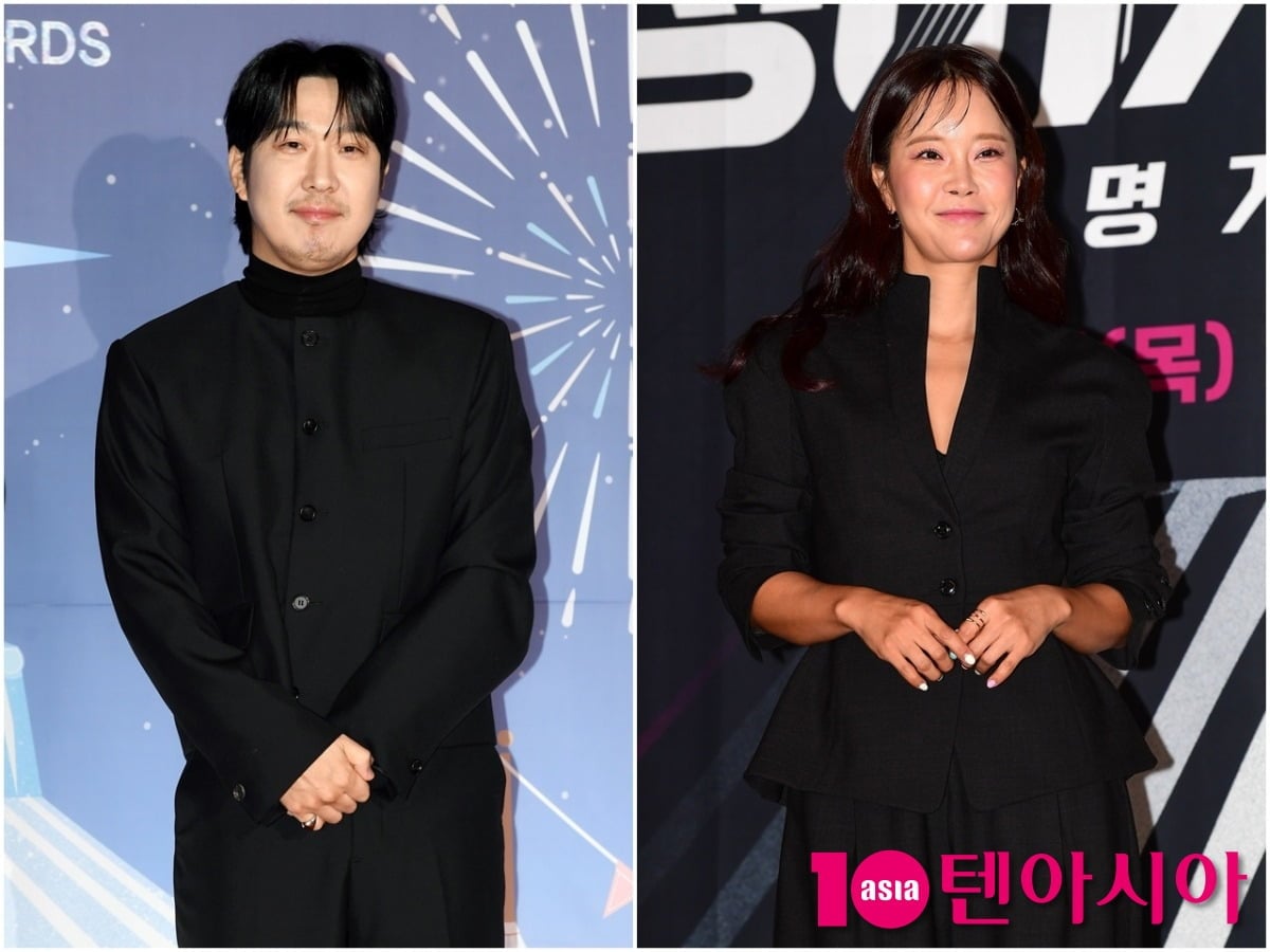 하하와 백지영이 각 공식 행사에 참석했다./사진=텐아시아DB