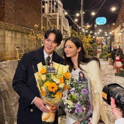 '신이랑' 이솜, '♥ 호흡' 유연석과 다정한 투샷…'정의구현 커플 안녕'