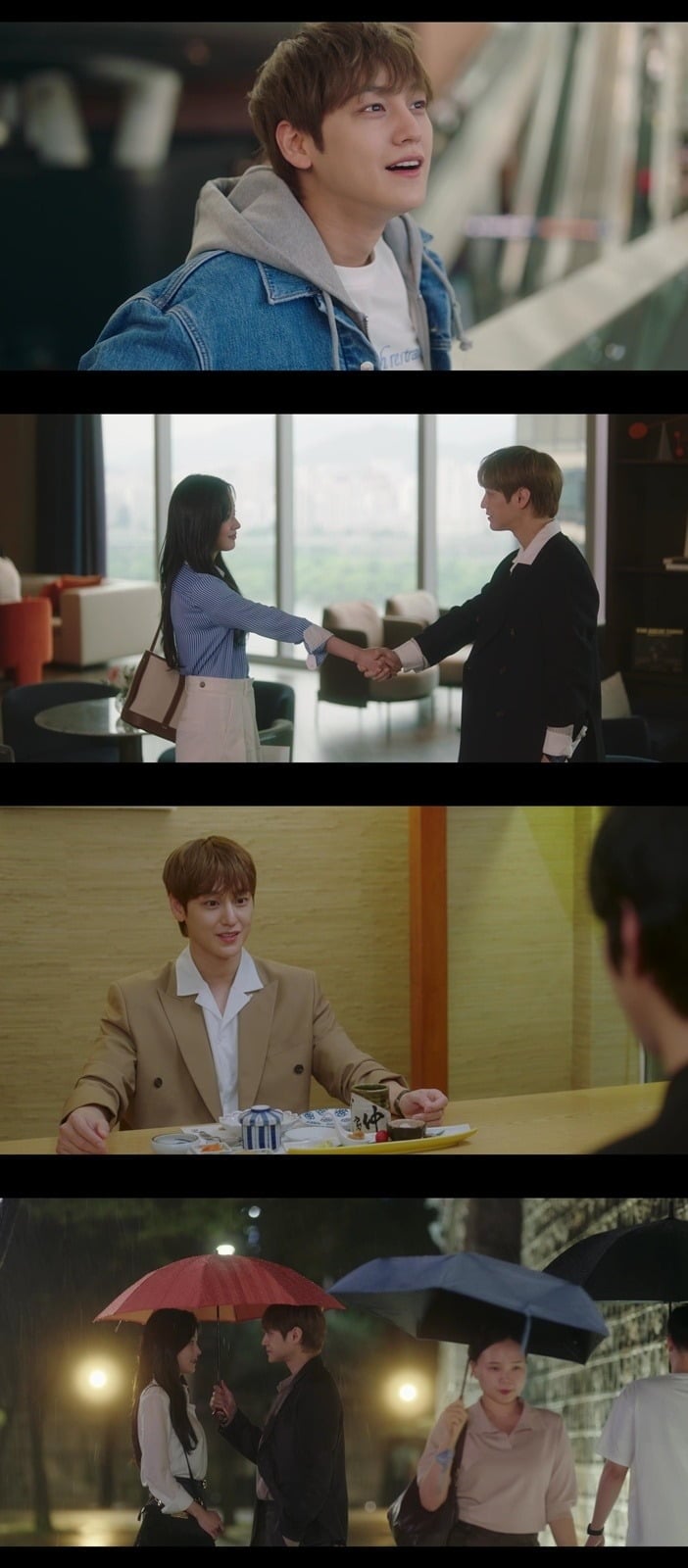 김범이 동안 미모를 자랑하고 있다./사진=SBS 방송 화면 캡처