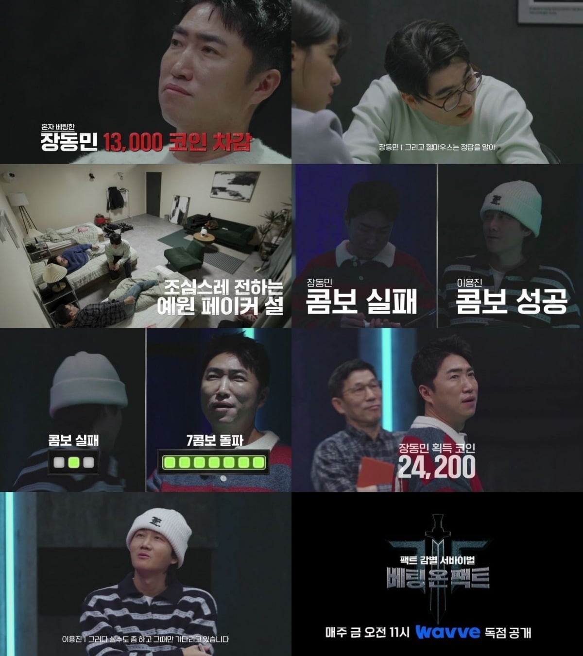 '베팅 온 팩트' 최종회는 5월 8일 공개된다. / 사진제공=웨이브