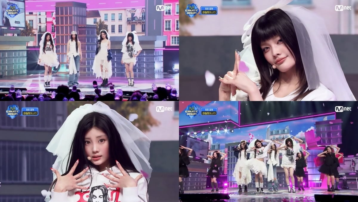 아일릿/ 사진=엠넷 '엠카운트다운' 캡처