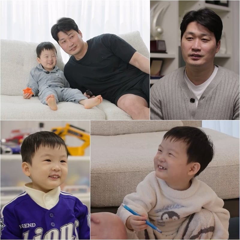 야구선수 오승환과 생후 35개월 '육각형 베이비' 아들 오서준이 출격한다. / 사진 제공｜KBS 2TV