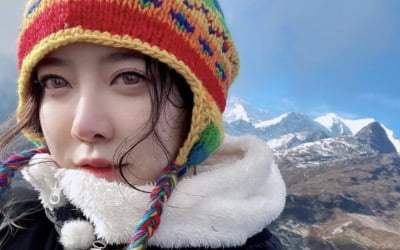 '41세' 구혜선, 14kg 뺐다더니 히말라야도 거뜬하네…"고소 적응 완료"