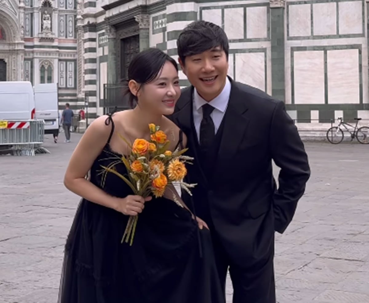 배성재, 김다영 부부가 처가의 반대를 극복하고 결혼했다고 밝혔다./사진=김다영 SNS