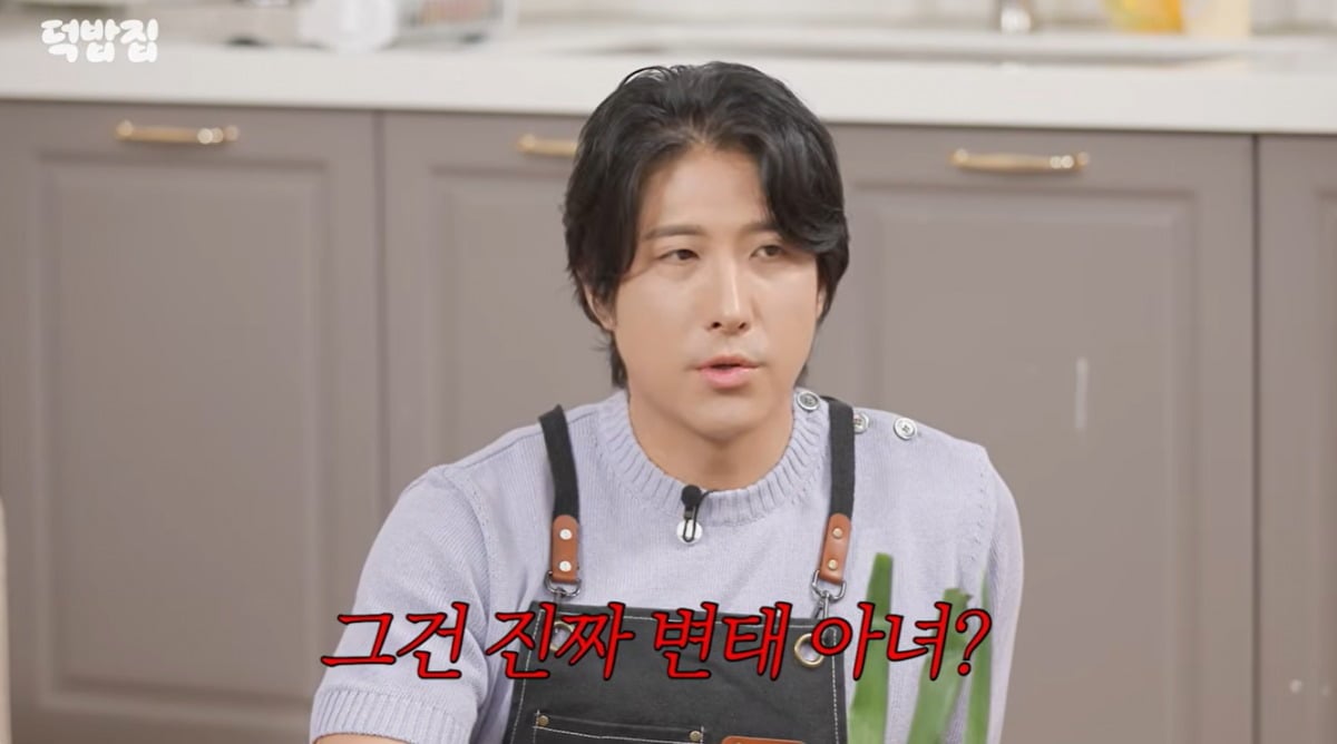 황재균이 최강창민, 규현과 부산에서 있었던 일을 회상했다. / 사진='덕밥집' 영상 캡처