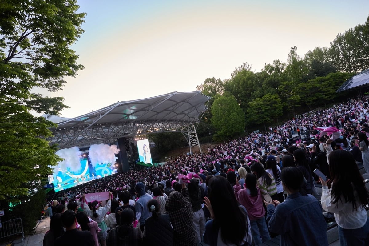 아일릿 서울 어린이대공원 페스티벌 / 사진 제공=빌리프랩(하이브)