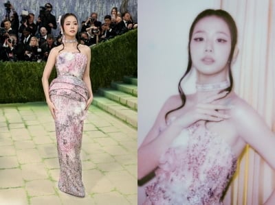 블랙핑크 지수, 의상 미반환 논란 있는데…초호화 'D사 드레스'는 지수만을 위한 커스텀