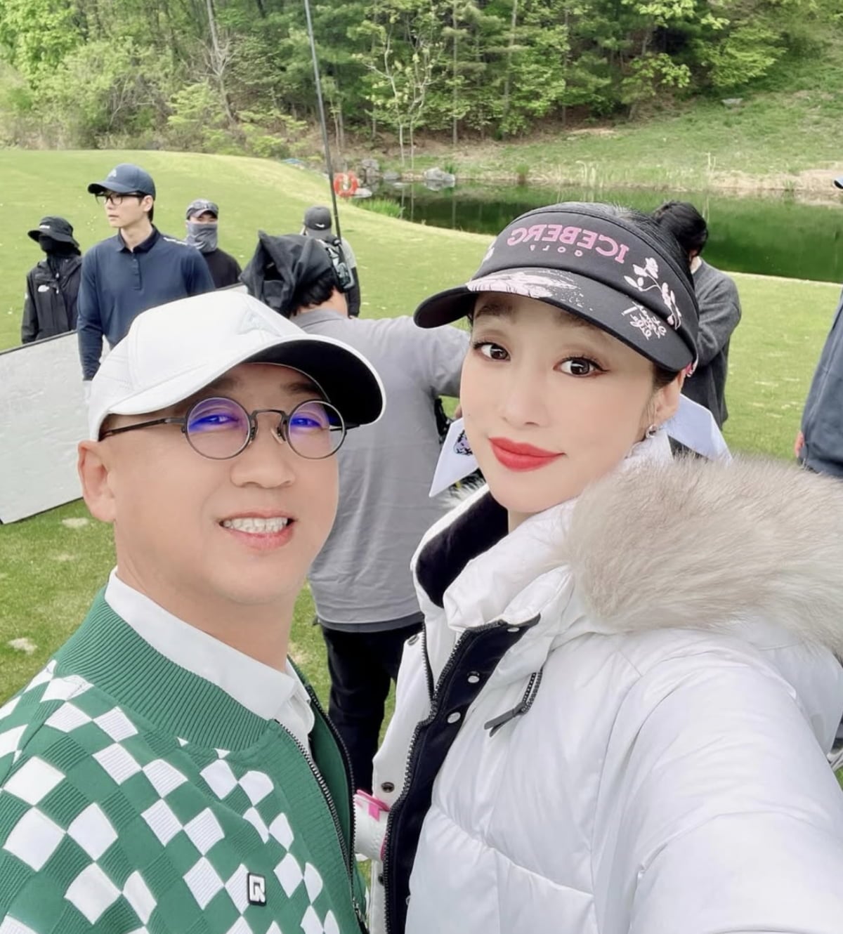 김재욱, 최여진 / 사진 = 최여진 SNS