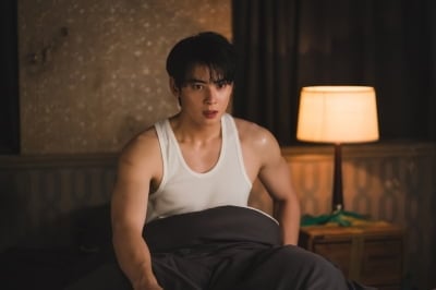 "130억 납부 끝" 차은우, 세금 이슈 털고 돌아오나…잠에서 깬 얼굴 포착('원더풀스')