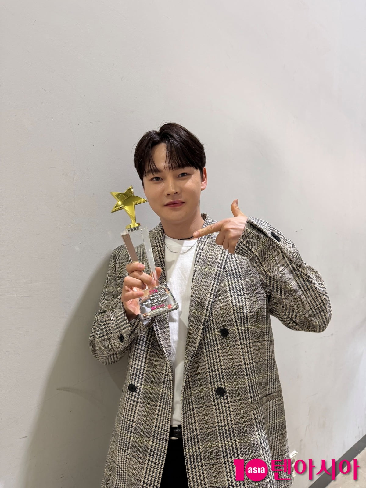 가수 박서진이 제14회 TTA에서 베스트송 부문 1위를 차지했다. / 사진=텐아시아DB