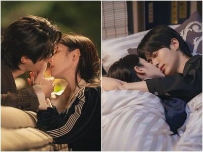 아이유♥변우석, 스킨십 폭발했다…마지막 회 고작 2주 남기고 키스신 대방출 ('대군부인')