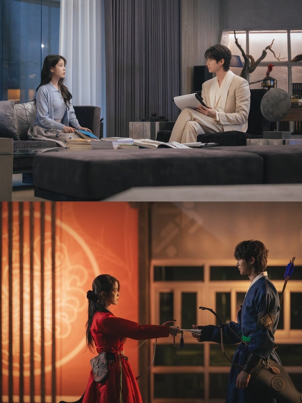 아이유와 변우석의 감정 변화 과정이 시청자들을 가슴 뛰게 하고 있다./사진제공=MBC