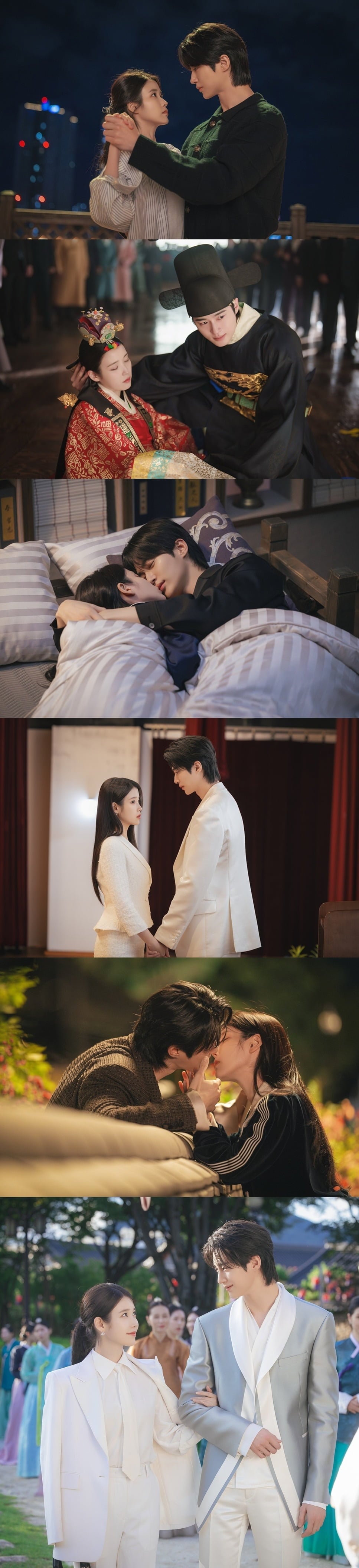 아이유와 변우석의 감정 변화 과정이 시청자들을 가슴 뛰게 하고 있다./사진제공=MBC