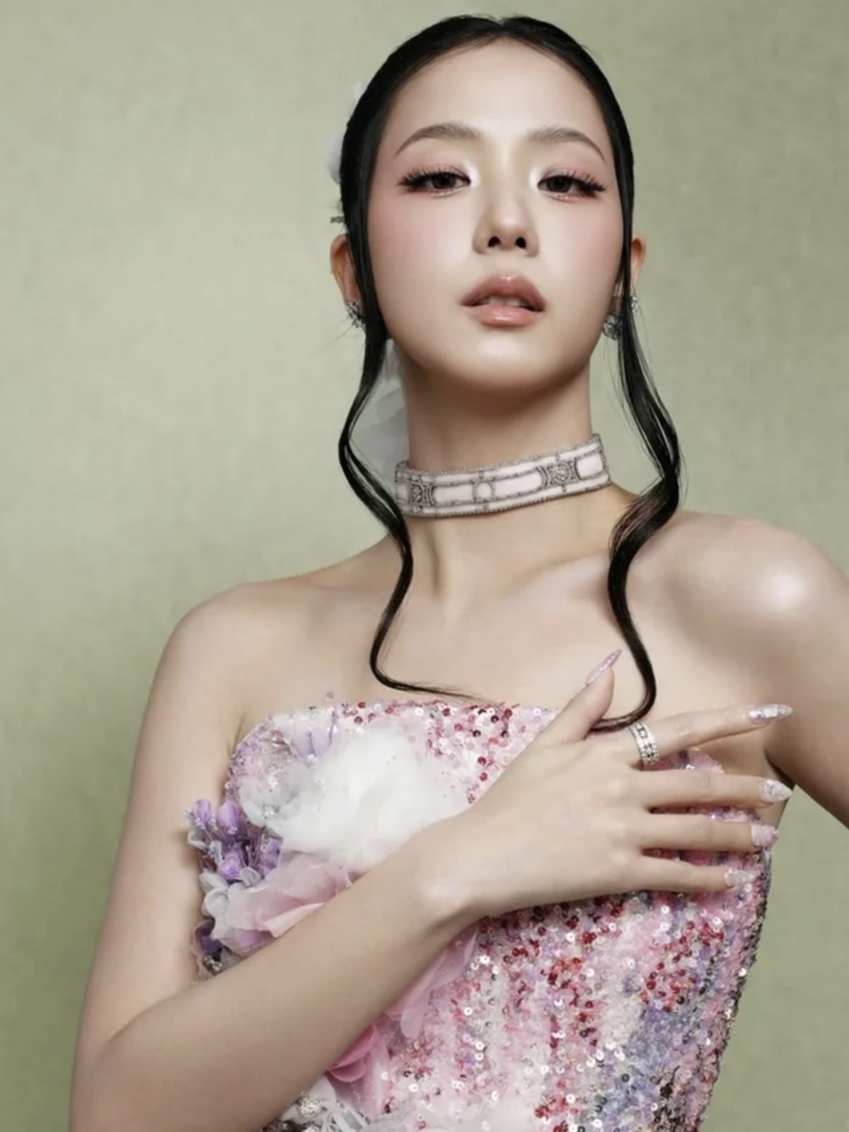 그룹 블랙핑크 지수가 패션 자선 행사인 멧 갈라(Met Gala)에 처음으로 참석한 소감을 전했다. 
사진=그룹 블랙핑크 지수 인스타그램