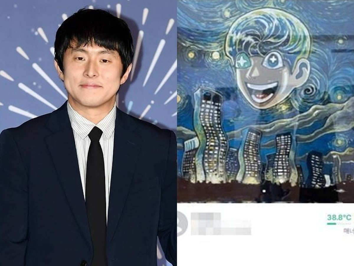 웹툰 작가 겸 방송인 기안84(본명 김희민)의 작품이 중고 거래 플랫폼에 고가 매물로 등장했다. / 사진=텐아시아 DB, 온라인 커뮤니티