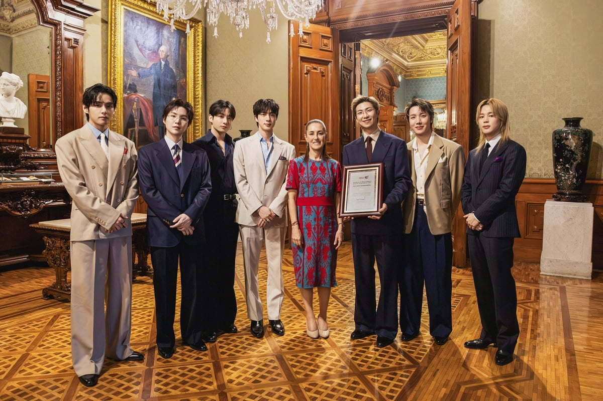 방탄소년단 멕시코 / 사진 제공=빅히트 뮤직(하이브)